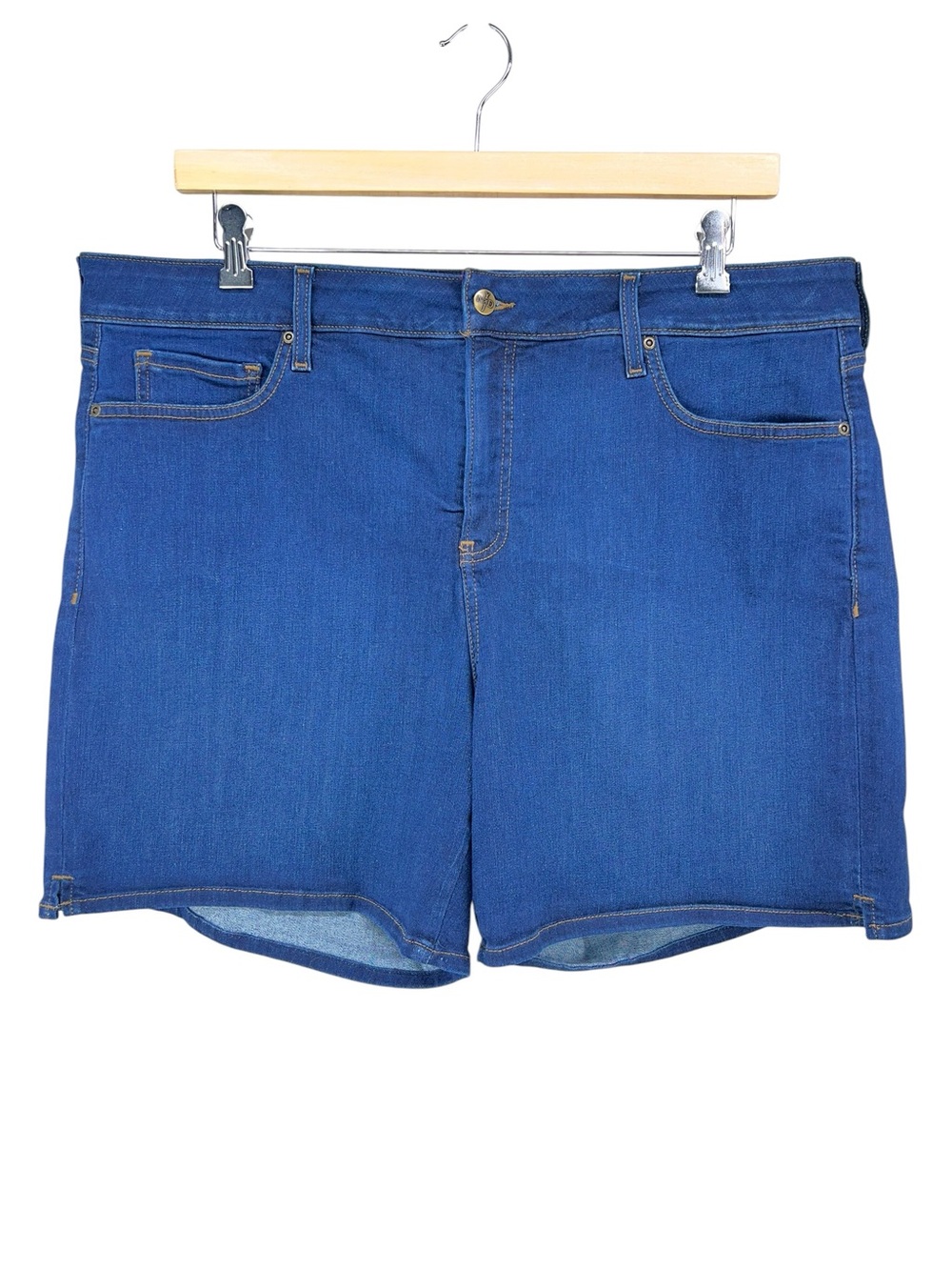 NYDJ Jenna Denim Shorts Womens 20W Lift X Tuck Technology High Rise